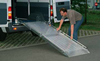Wheelchair van ramp