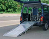 Wheelchair van ramp