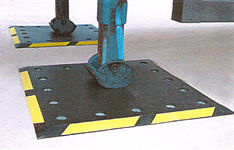 Polymer/rubber Trailer plates